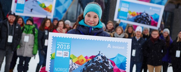 Youths Design New Winter Olympic Stamps