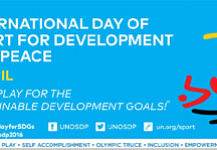 International Day of Sport For Development and Peace 2016 Poster Contest International Day of Sport For Development and Peace 2016 Poster Contest