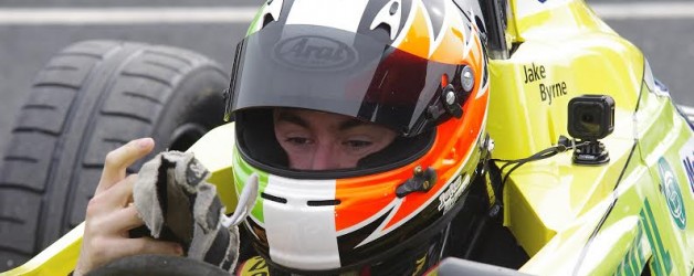 Motorsport Ireland Young Driver of The Year Jake Byrne wins at Kirkistown