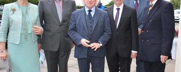 President Michael D. Higgins attends the 2016 VSI MayFest