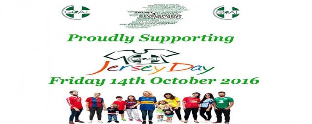 What Jersey will you be wearing! GOAL Jersey Day is Coming Friday 14th October!